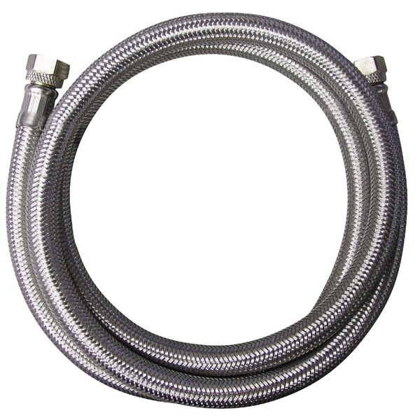 B & K 3/8 In. C x 3/8 In. C x 72 In. L Stainless Steel Faucet Connector 496-039 - main